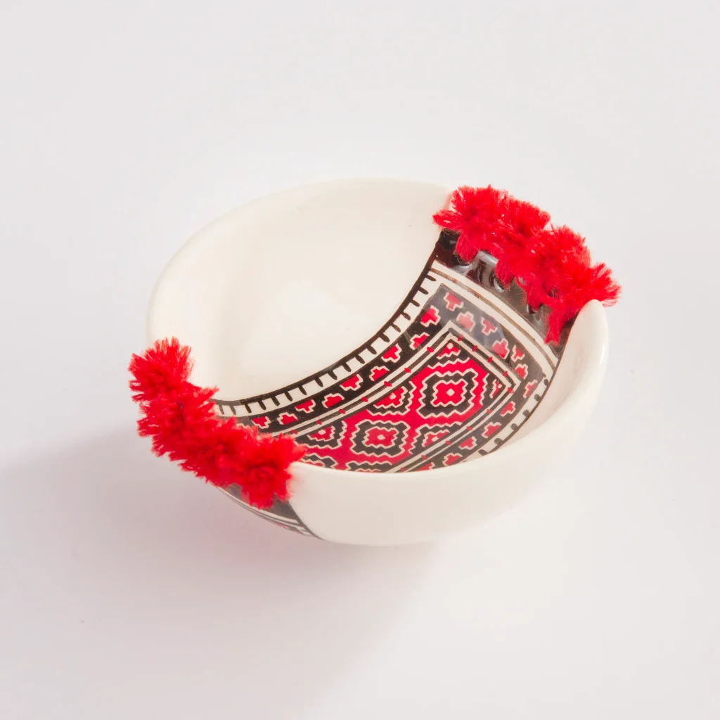 Kilim Ceramic Serveware Set – Elegant Design