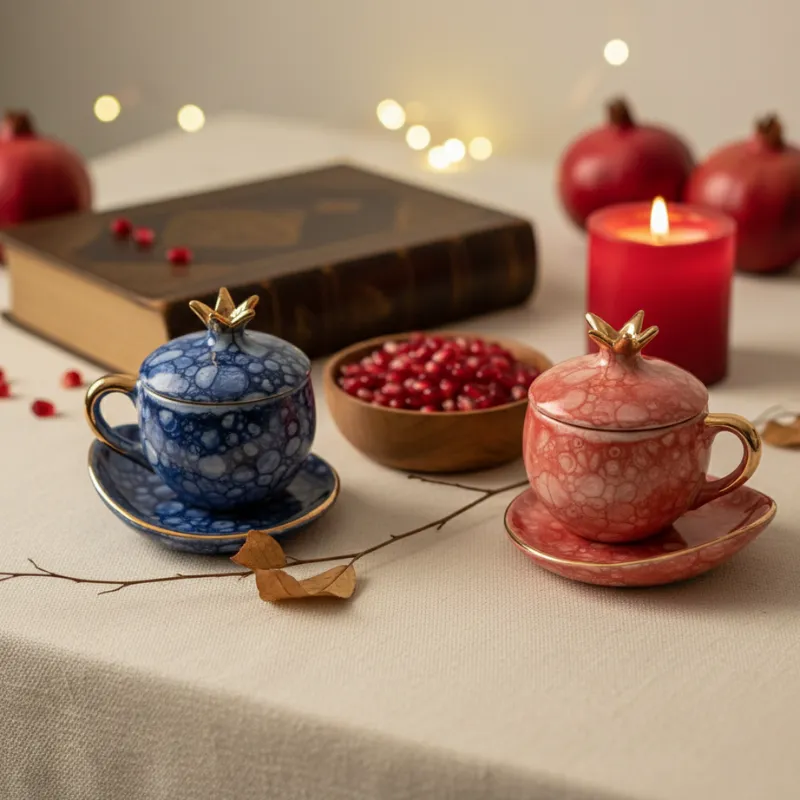 Persian Luxury Ceramic Mug Set