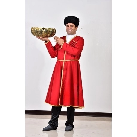 Authentic Men’s Azeri Cultural Clothing