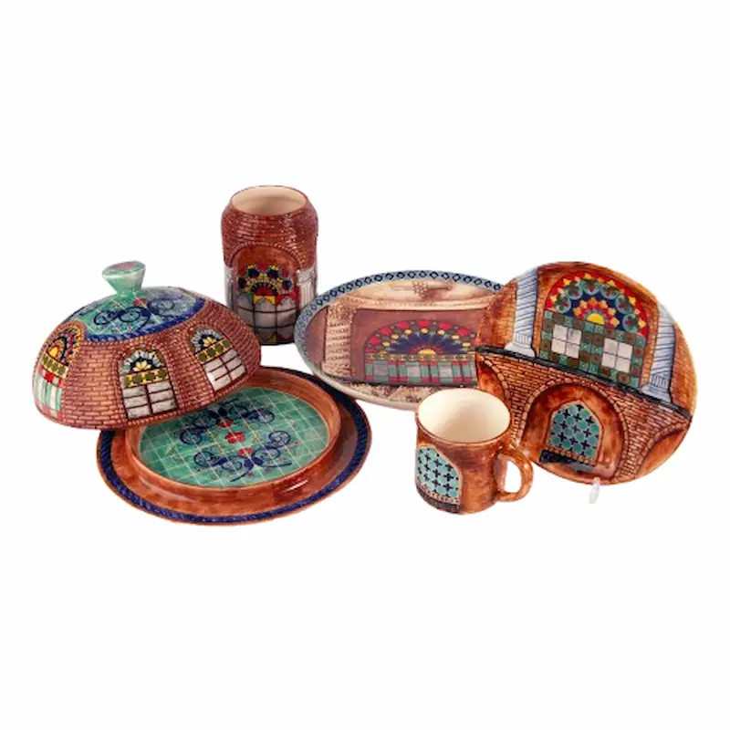 Timeless Persian Ceramic Set – Traditional Design