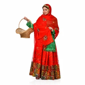 Traditional Persian Bakhtiari Women’s Costume Set