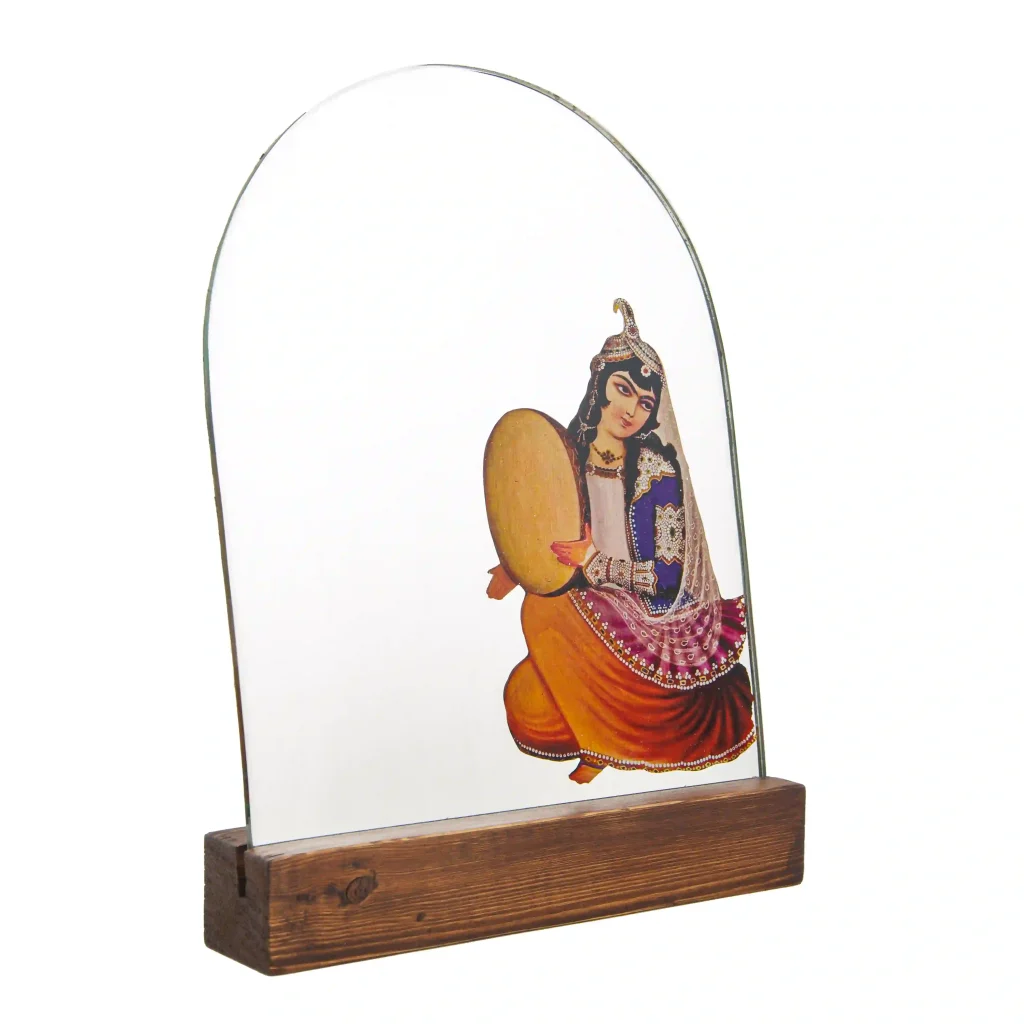 Dancing Khatun Norooz Haft Seen Set mirror