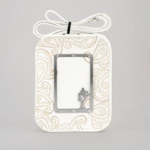 Genuine Leather Shoulder Bag with Tree of Love Design