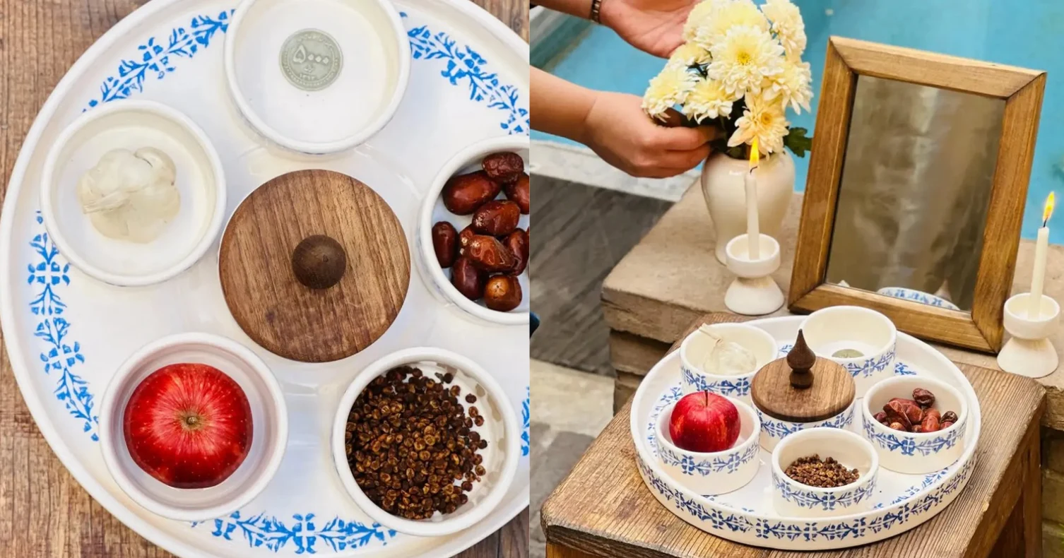 Haft-Seen table for Noorooz