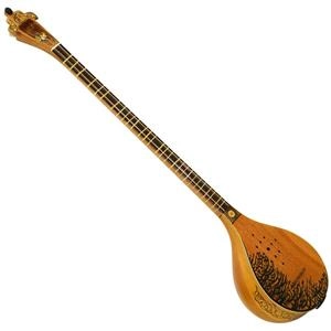 Handcrafted Mulberry Wood Setar with Walnut Neck