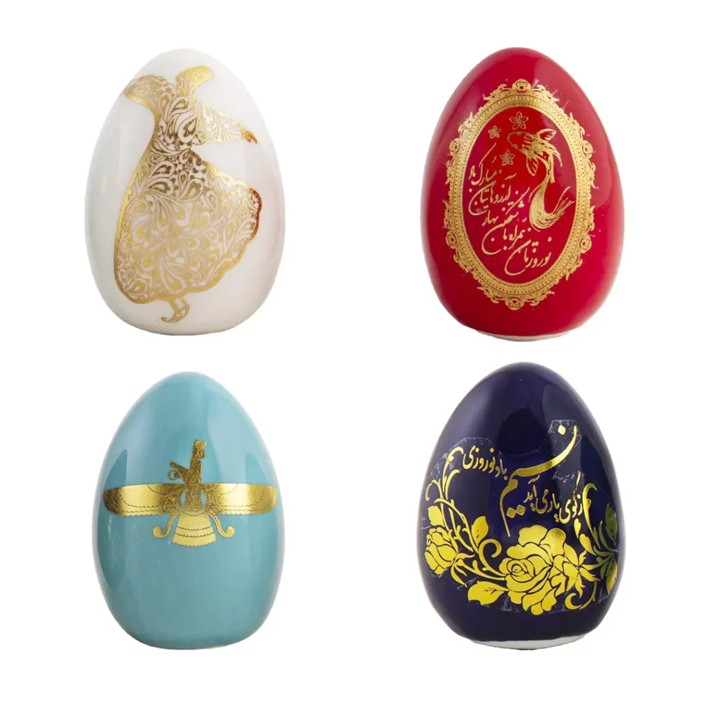 Nowruz Decorative Egg-Set of 4