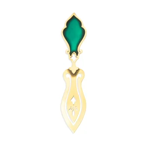 Traditional Persian Brass Bookmark