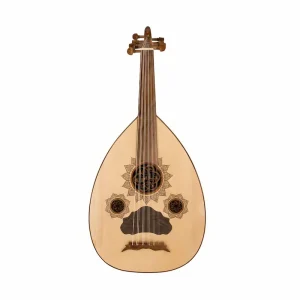 Traditional Persian Walnut Oud with Beech Fingerboard