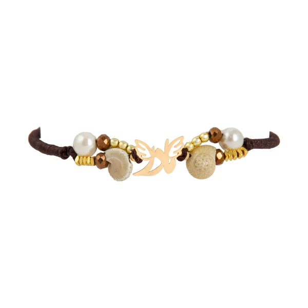18K Gold Mother Angel Bracelet