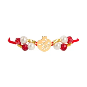 Gold Pomegranate Bracelet