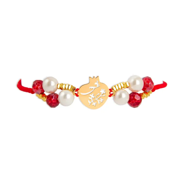 18K Gold Spring Branch Pomegranate Bracelet