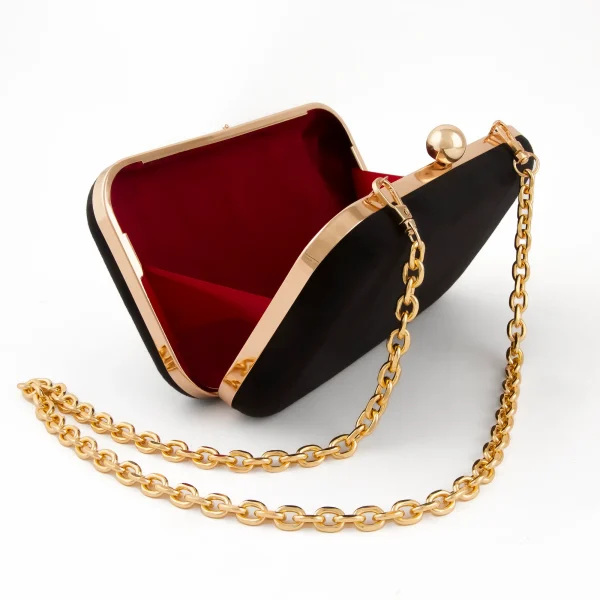 Handcrafted Balochi Embroidered Velvet Clutch
