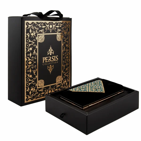 Traditional Balochi Needlework Velvet Clutch Bag