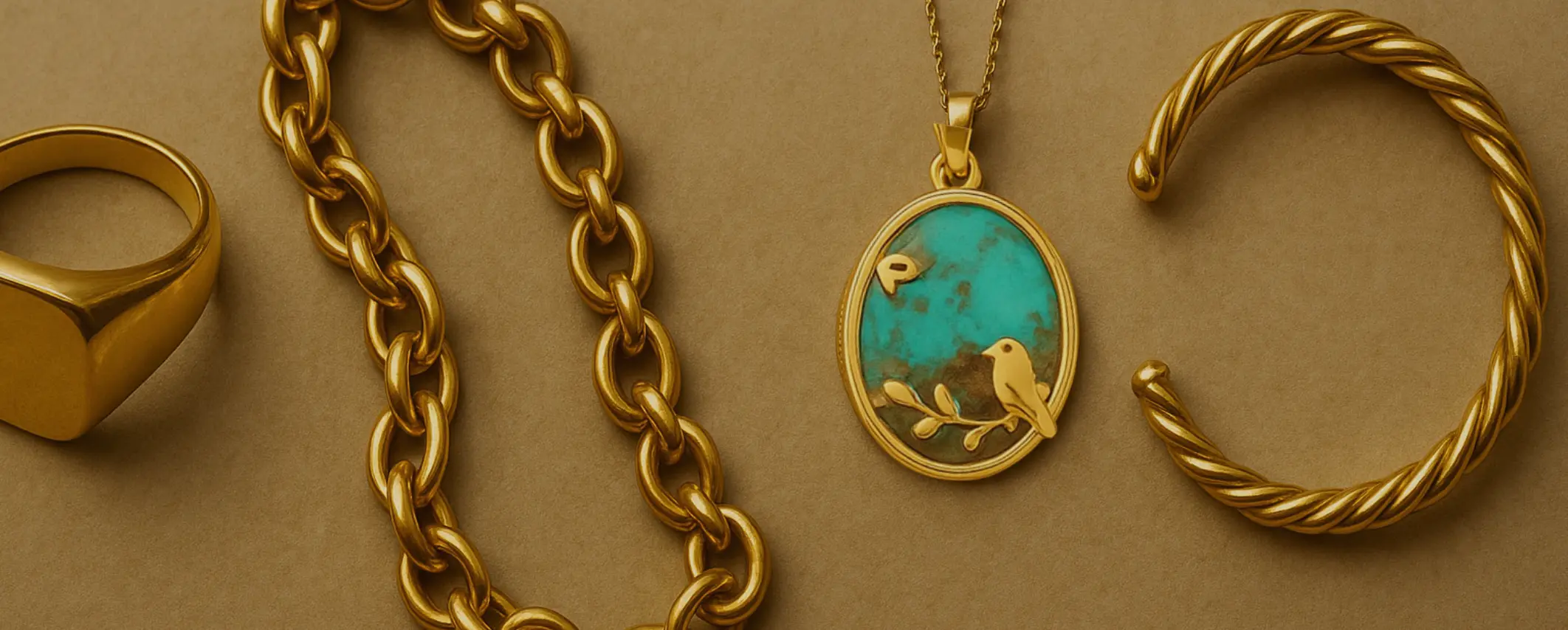 18k gold jewelry