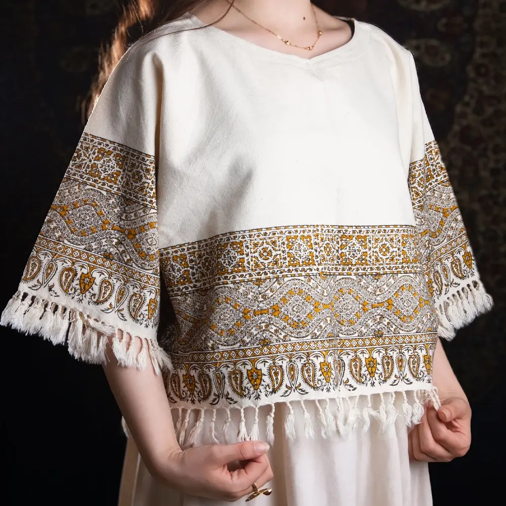 Persian Art Ghalamkar Loose Blouse