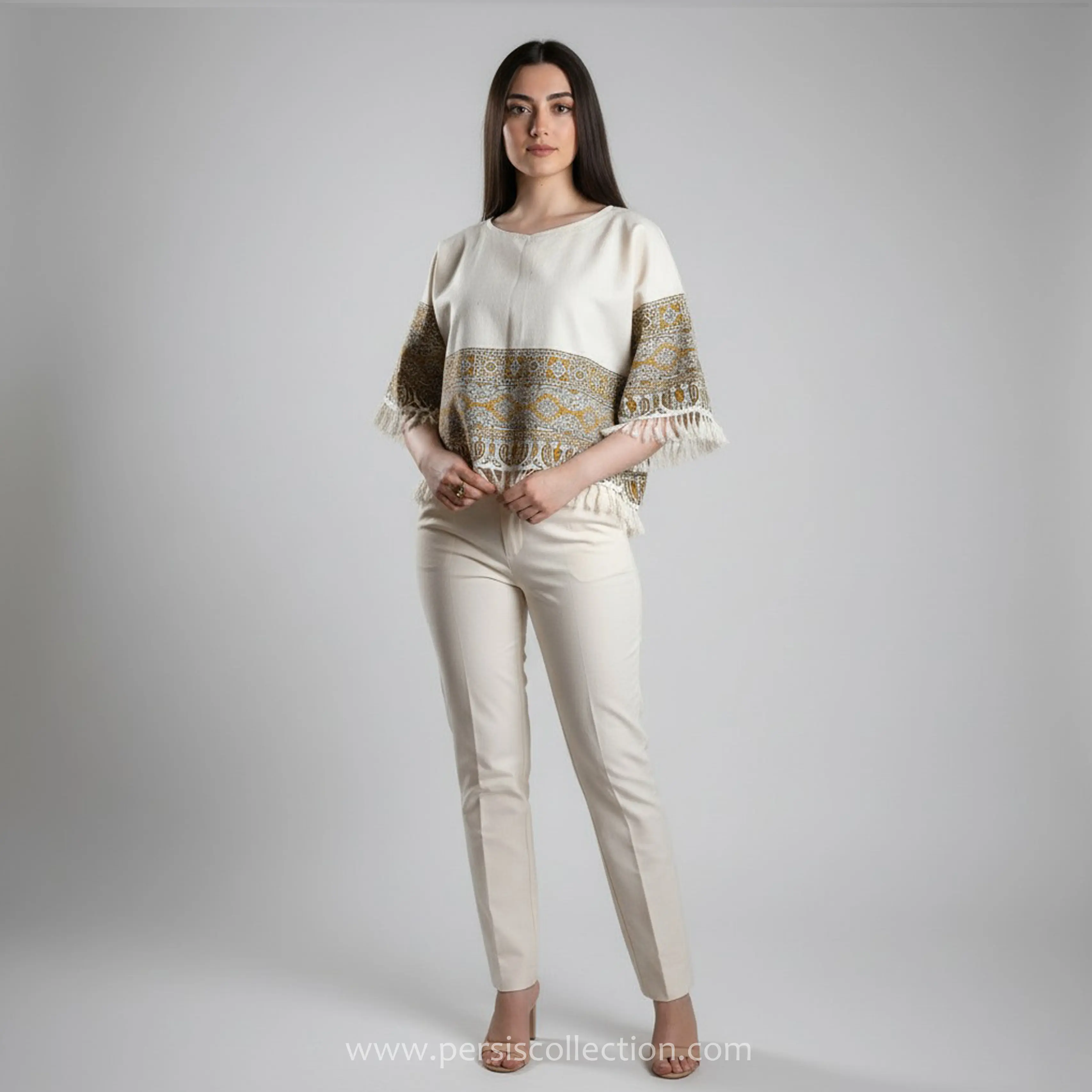 Persian Art Ghalamkar Loose Blouse