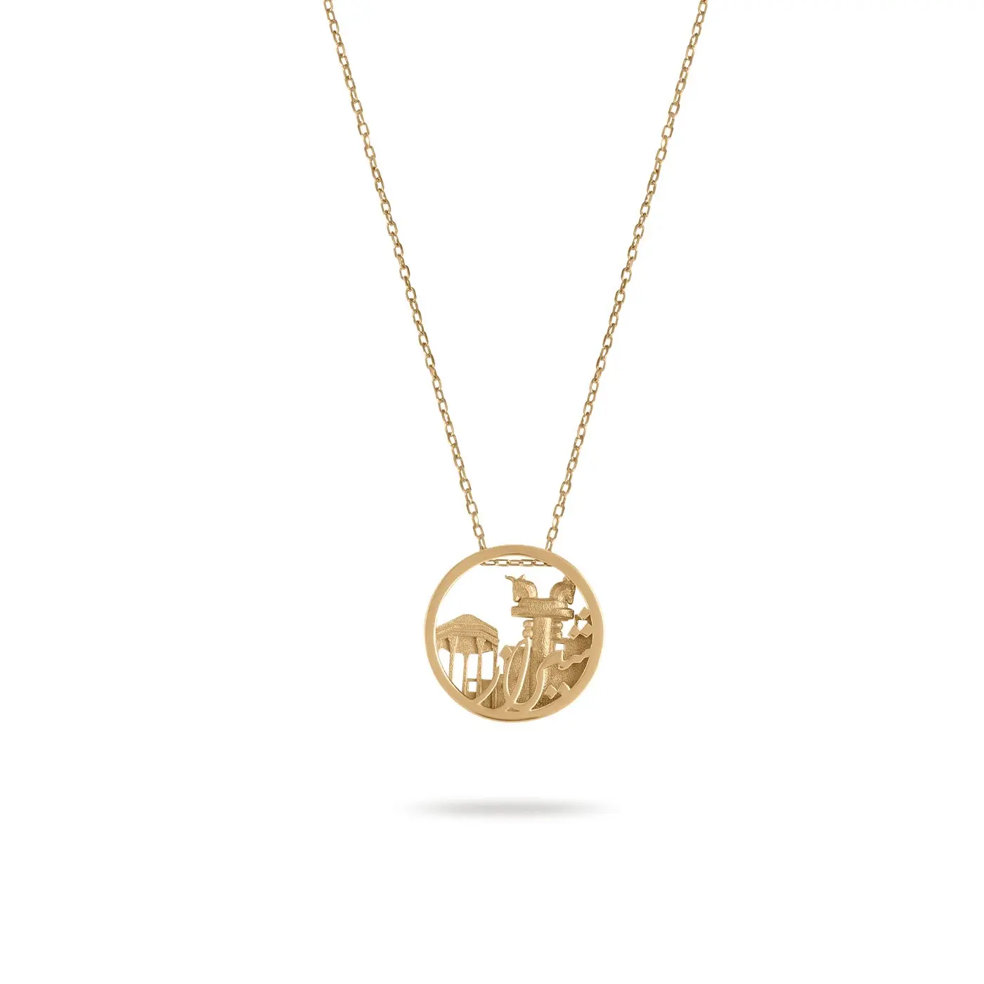 Persian 18 Carat Gold Shiraz Necklace