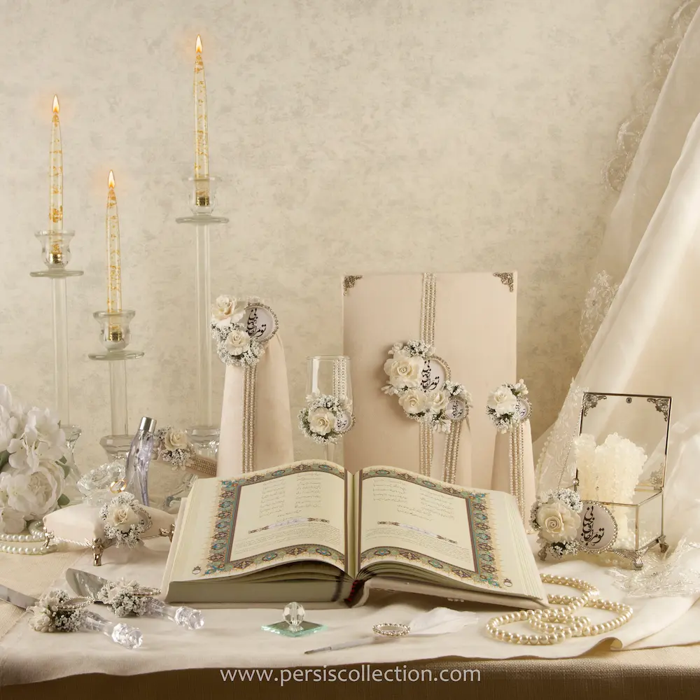 Persian Wedding Sofreh Aghd Essentials – Iranian Engagement Table
