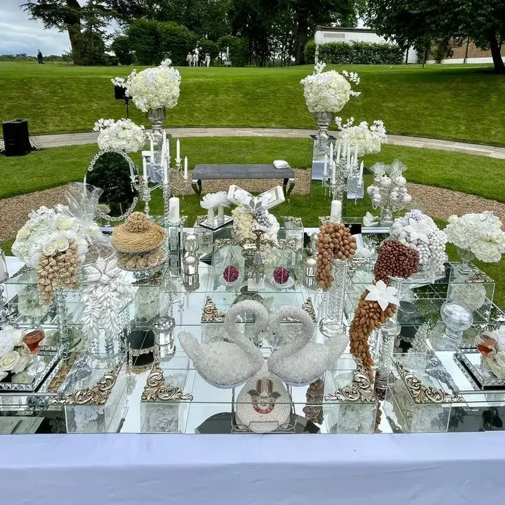 Sofreh Aghd And Mirror Full Ceremony Package – Persian Wedding Ritual Artifacts