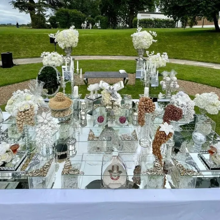 Sofreh Aghd And Mirror Full Ceremony Package – Persian Wedding Ritual Artifacts