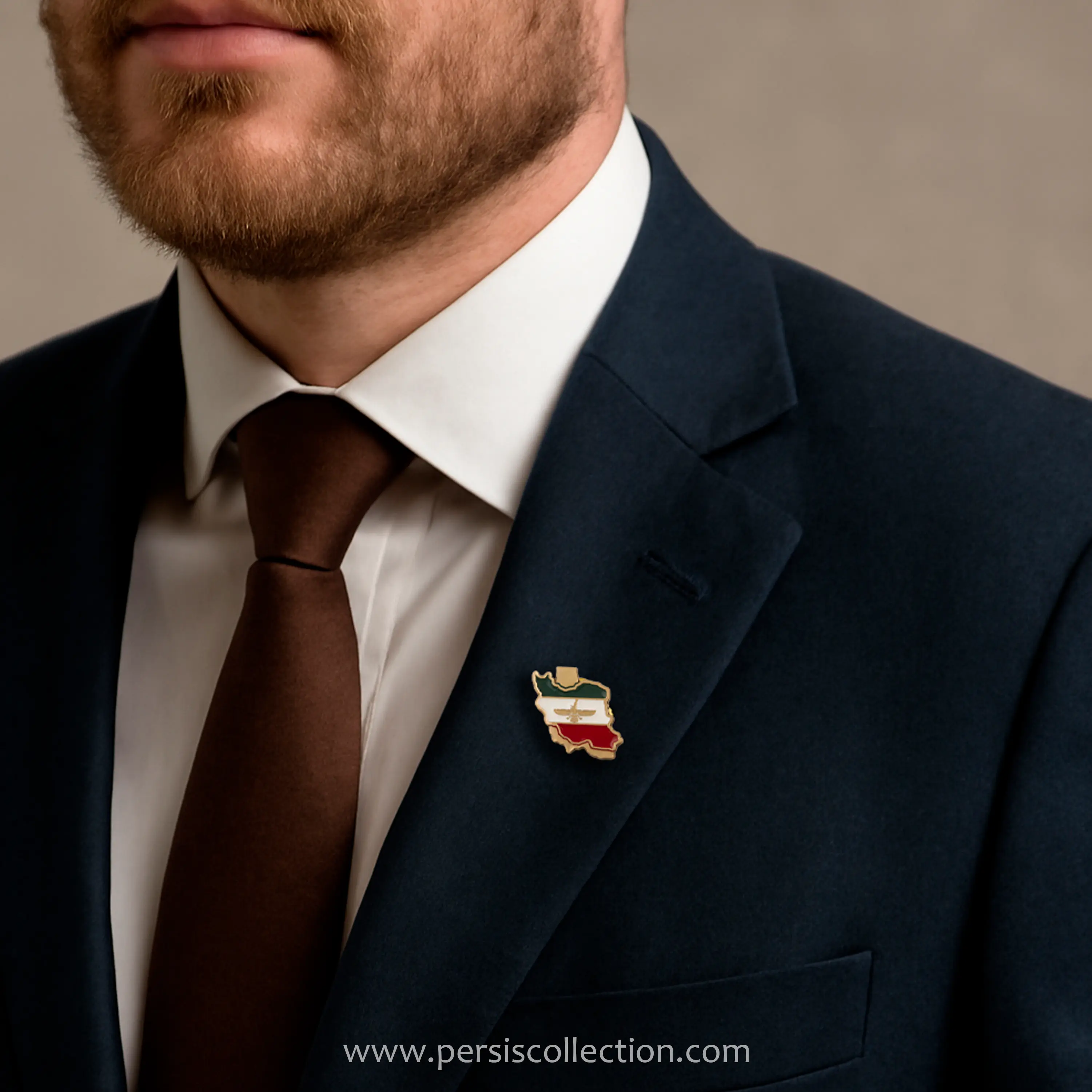 Heritage Faravahar Pin Brooch