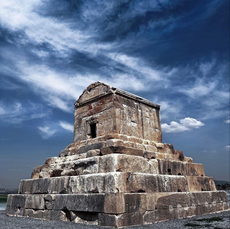 Pasargadae Persian tomb of Cyrus the Great