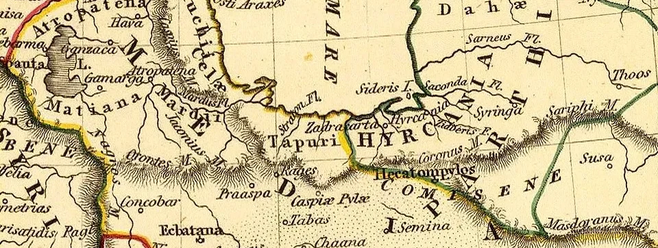 Historical site in Mazandaran Persian showcasing ancient Persian architecture and heritage