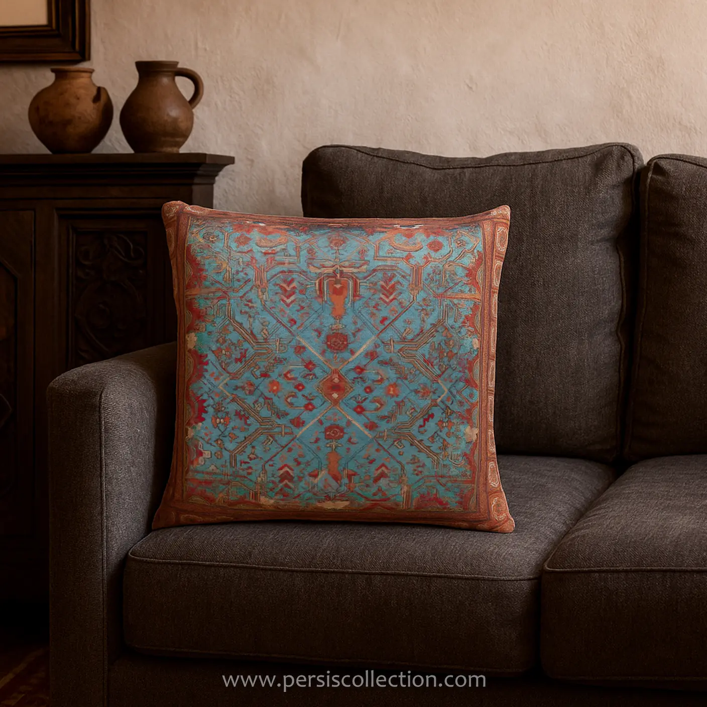 Persian Velvet Cushion