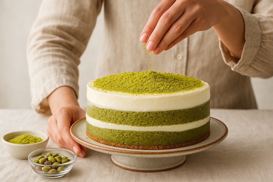 Pistachio Layer desert