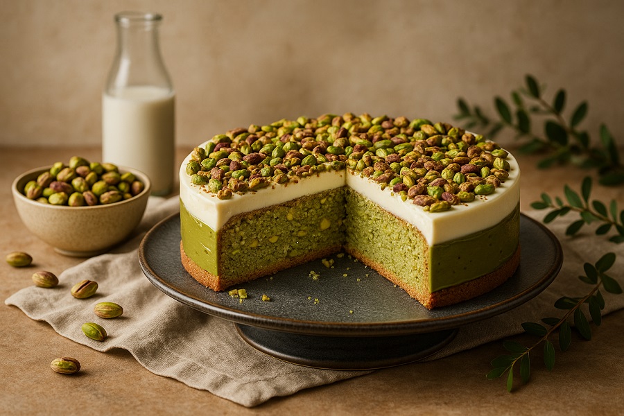 Sicilian Pistachio Cake