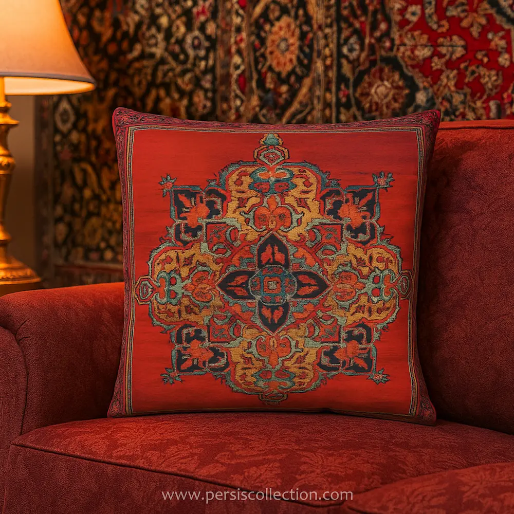 Persian Rug Pattern Cushion