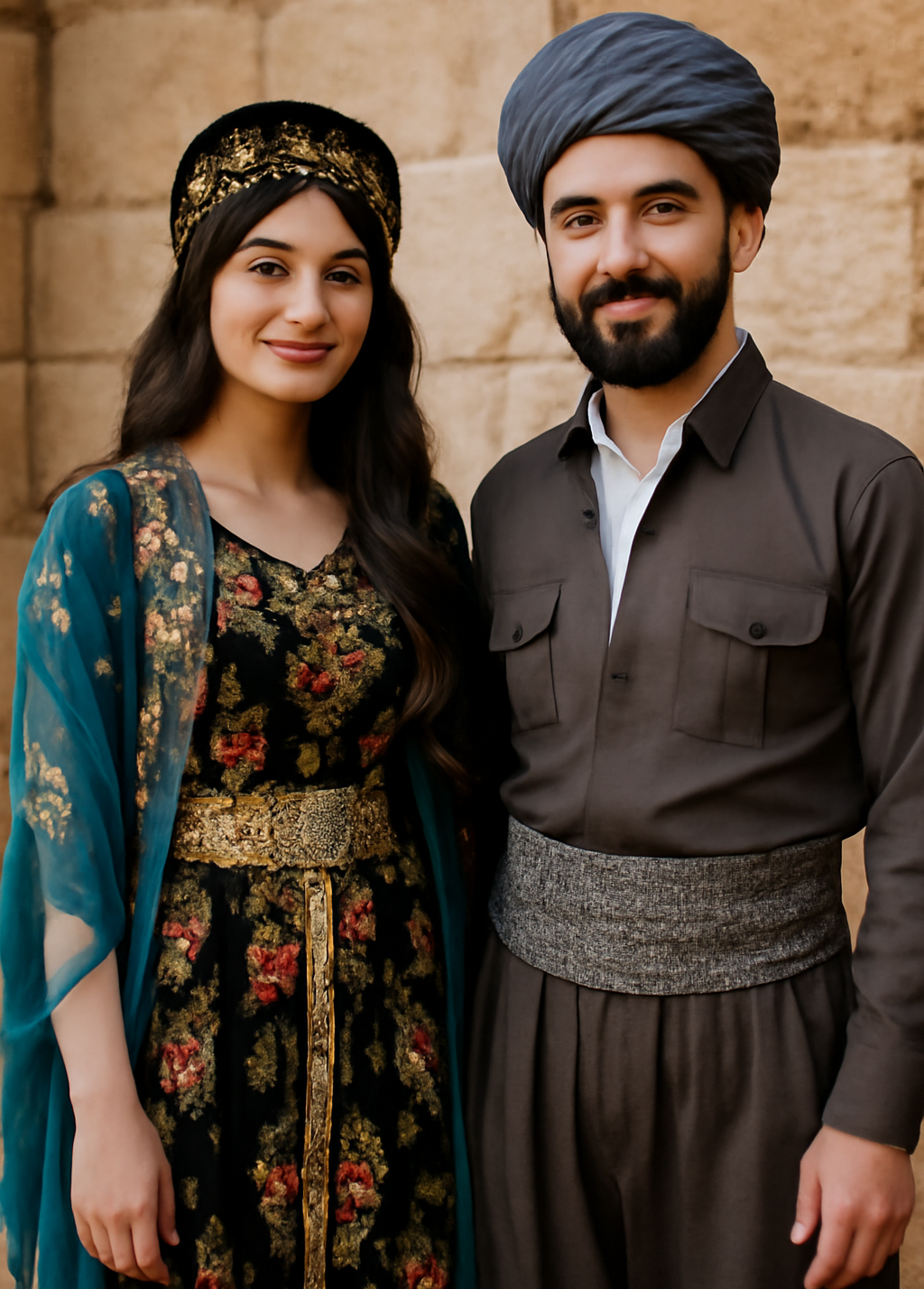 Traditional clothing of Persian Heritageshah – Kurdish attire