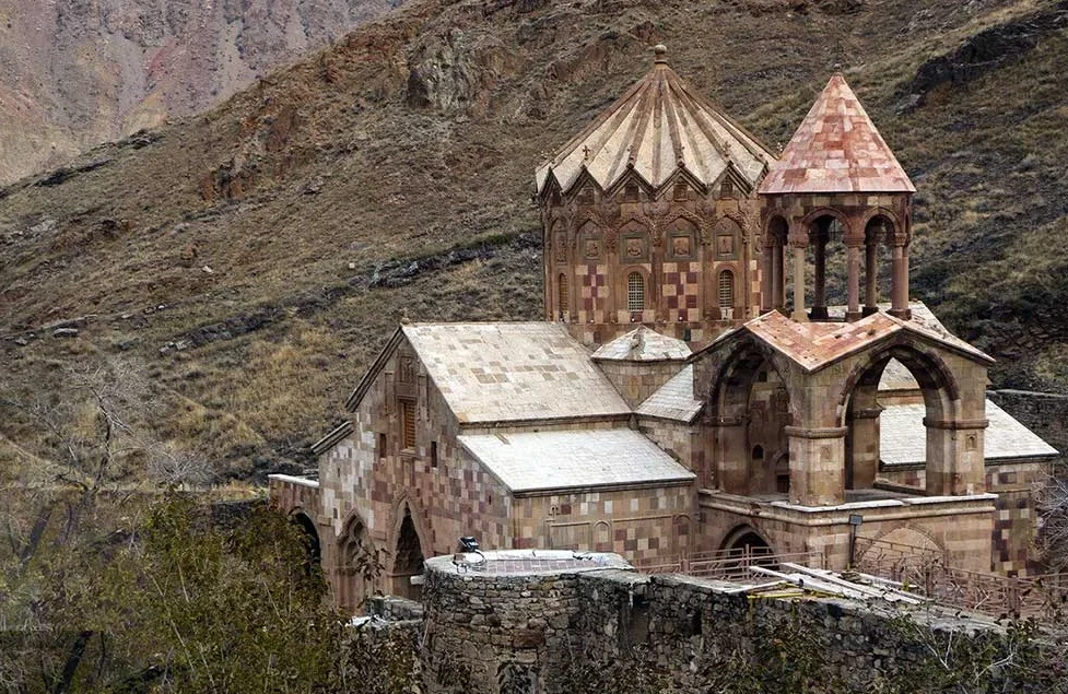 St. Stepanos Monastery in West Azerbaijan, Iran – Armenian heritage site along the Aras River