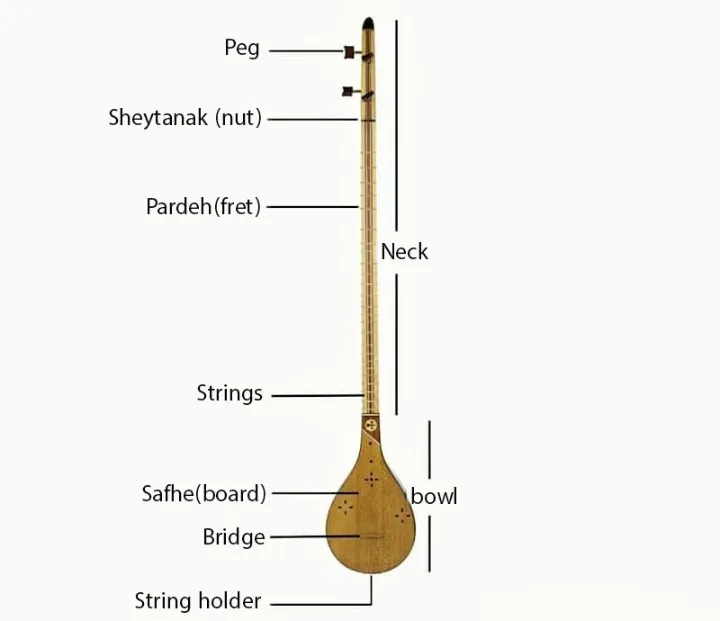 What is a Persian Setar? - Persis Collection