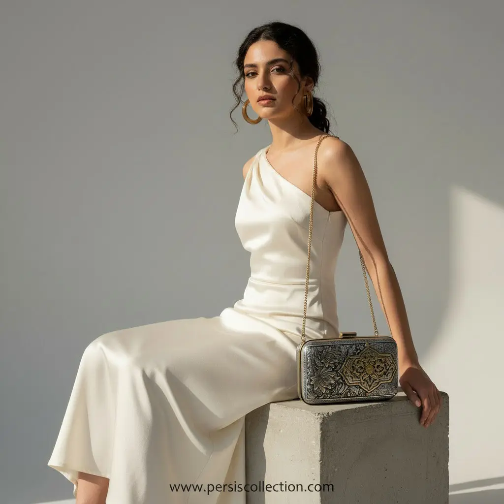 Ghalamzani Persian Clutch