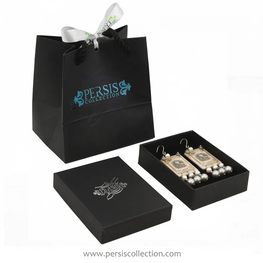 Persian Silver Earrings