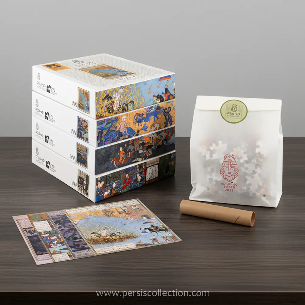 Persian Mythology Puzzle – Zaal, Simorgh & The Journey of Siavash