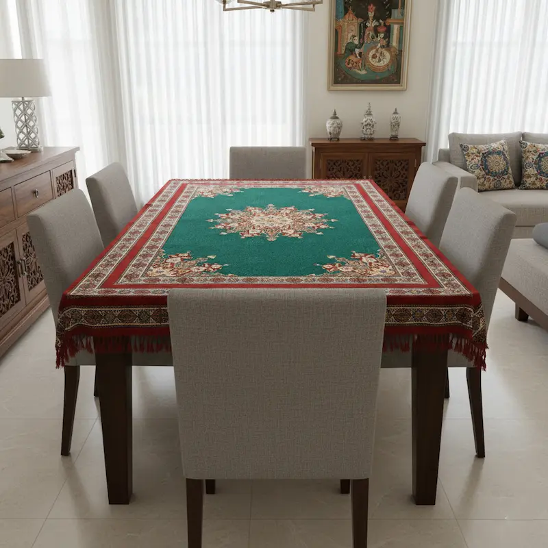 Green Persian Runner Rug