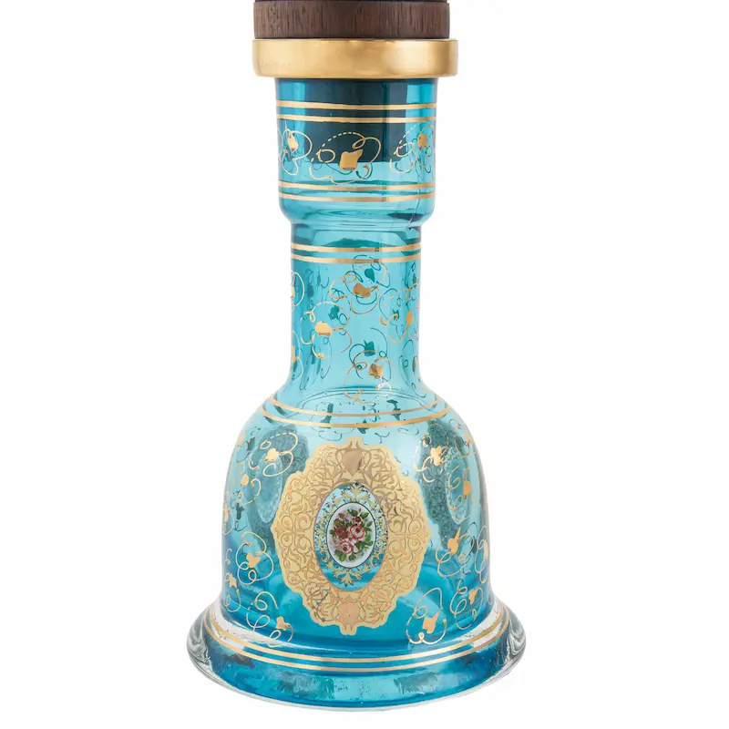 Handcrafted Persian Wooden Hookah Shisha