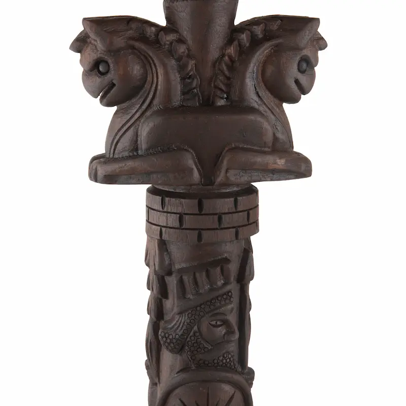 Handcrafted Persian Wooden Hookah Shisha