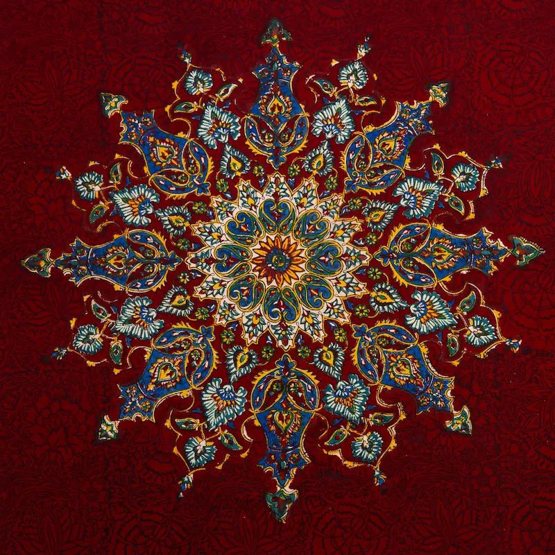 Handmade Persian Tablecloth Decorative Cotton Runner