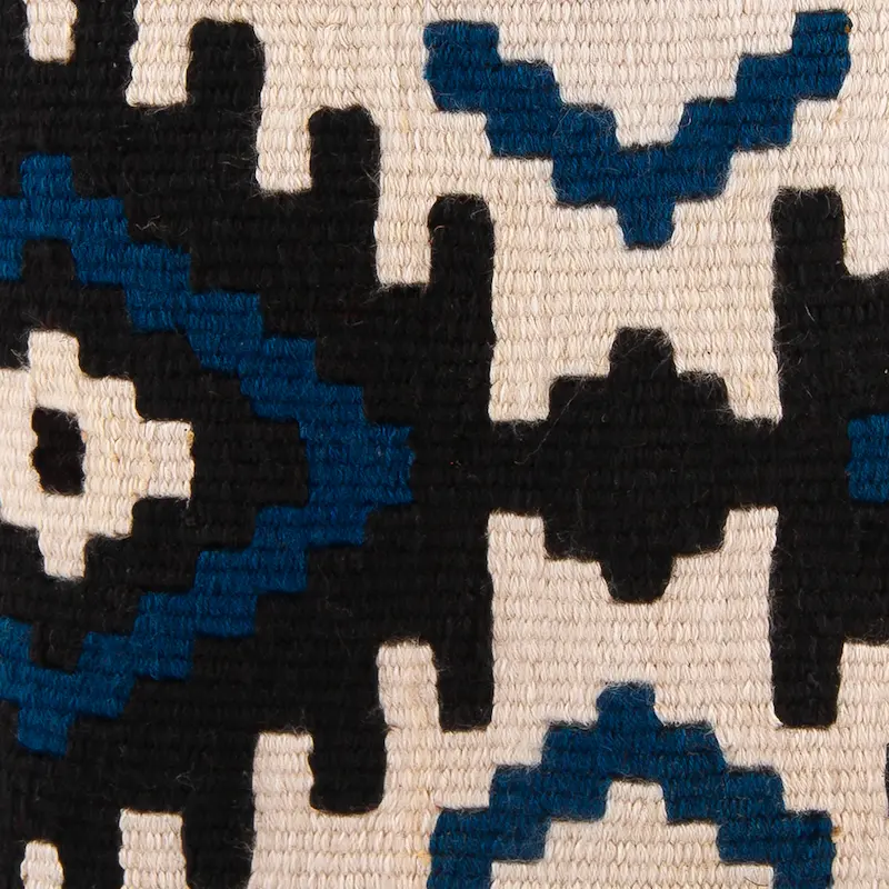 Luxury Persian Handcrafted Kilim Leather Bag - Shoulder Bag with Organic Cotton Lining