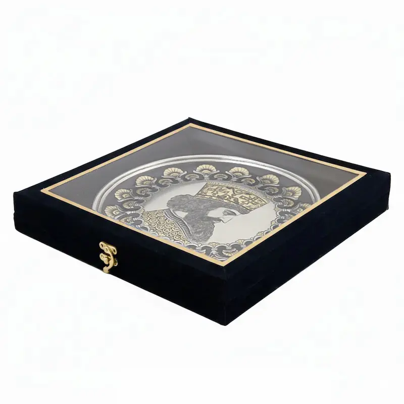 Persian Wall Plate Ghalamzani Metal Art