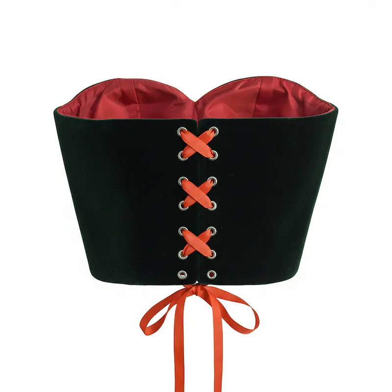 Luxury Persian Women's Fashion Red Termeh Top with Boteh Jegheh Design