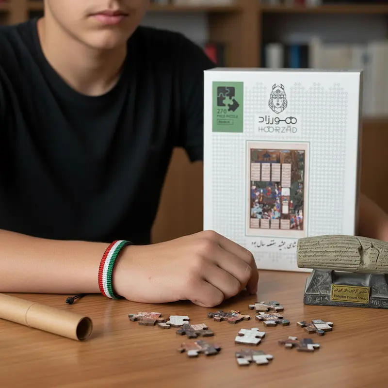 Persian Gifts for Kids Shahnameh Legends Story & Culture Activity Gift Pack