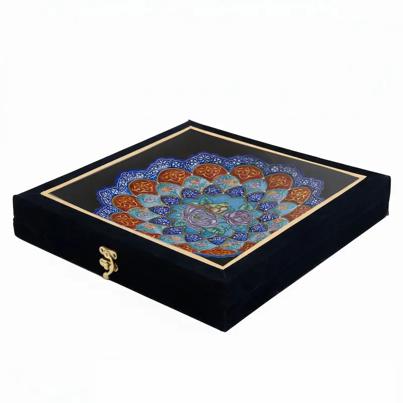 Persian Minakari Decorative Plate