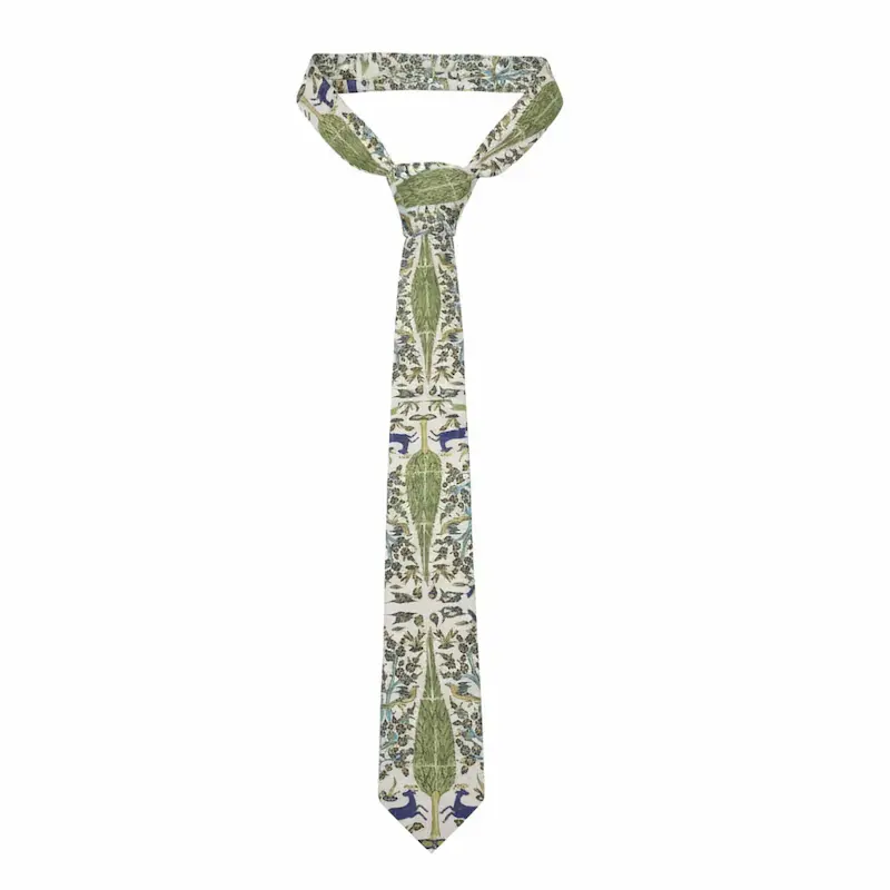 Persian Tie with Cypress Design