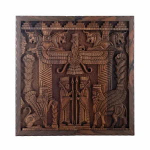 Persepolis-Inspired Hand-Carved Persian Backgammon Set