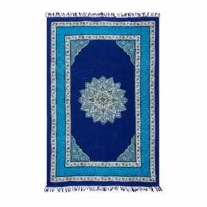 Lapis Lazuli Ghalamkar Persian Blue Tablecloth Runner