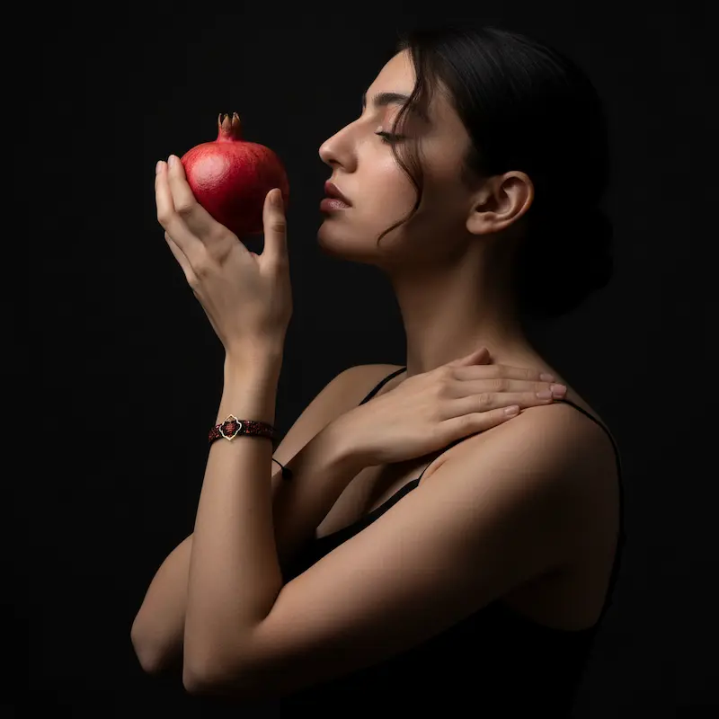 Persian Bracelet with 18k Gold and Miyuki Beads